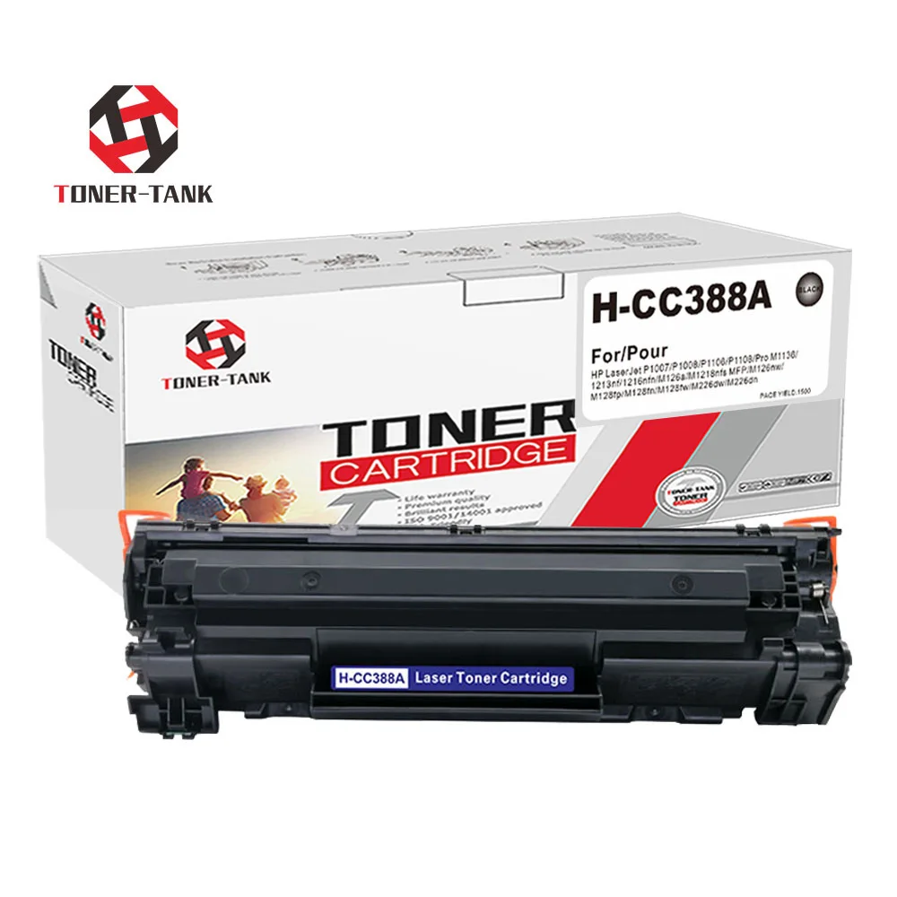 Картридж с тонером совместимый CC388A C388A 388A 388 88A для принтера HP LaserJet M126a китайские картриджи
