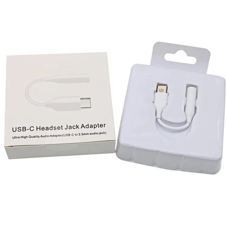 original Type-C to 3.5mm Earphone cable Adapter usb 3.1 Type C USB-C male to 3.5 AUX audio female Jack for Samsung note 10 plus