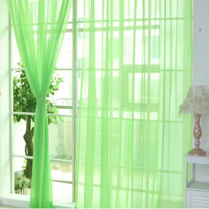 Transparent Outdoor Finished Wedding White Ready Made Yarn Sheer Tulle Backdrop Decorative Drapes Curtain Wholesale for Parties