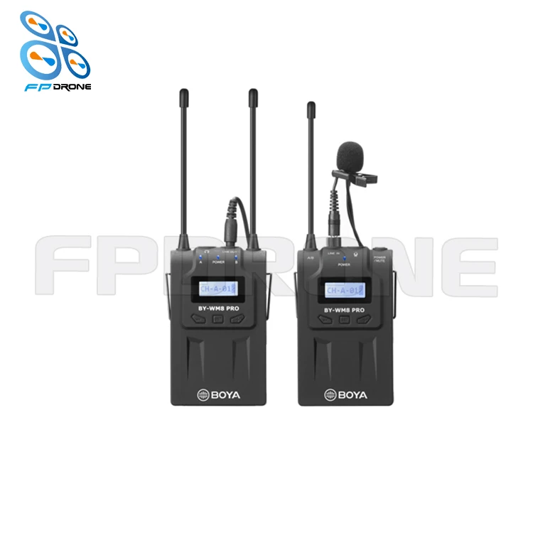 WM8 Pro-K1 UHF dual channel wireless microphone system Speakerphones