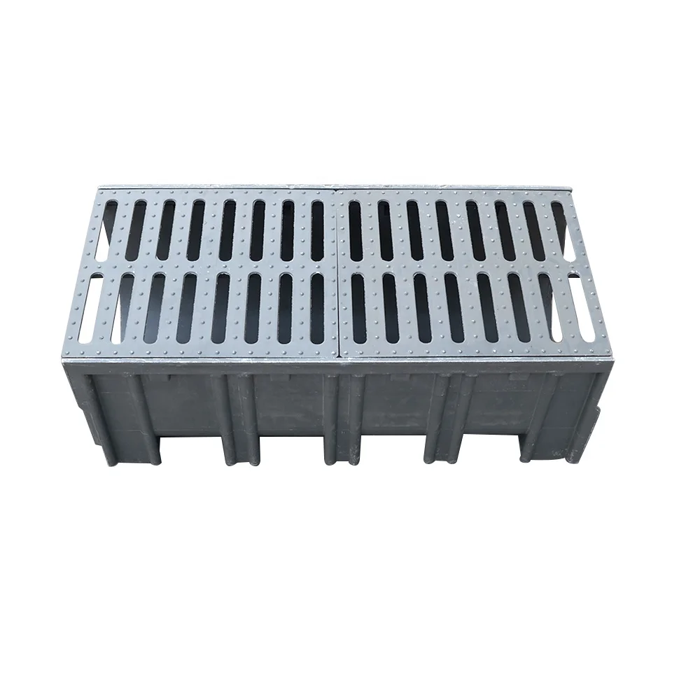 Factory Direct HDPE SMC Drainage Ditch Resin Plastic U-shaped Linear Drainage Ditch