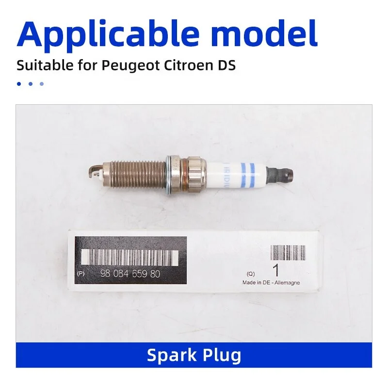 9808465980 For Peugeot 208 308 408 508 Citroen C3-XR C4 Picasso C4L C5 C6 DS3 DS4 DS5 DS6 1.6THP Iridium Platinum Spark Plugs