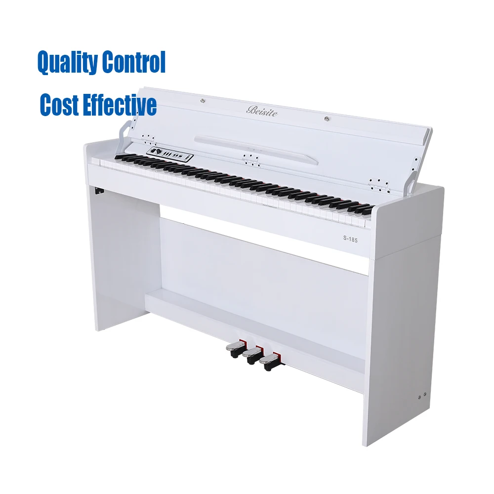 Hot sale 185 digital piano 88 keys hammer action keyboard baby piano keyboard