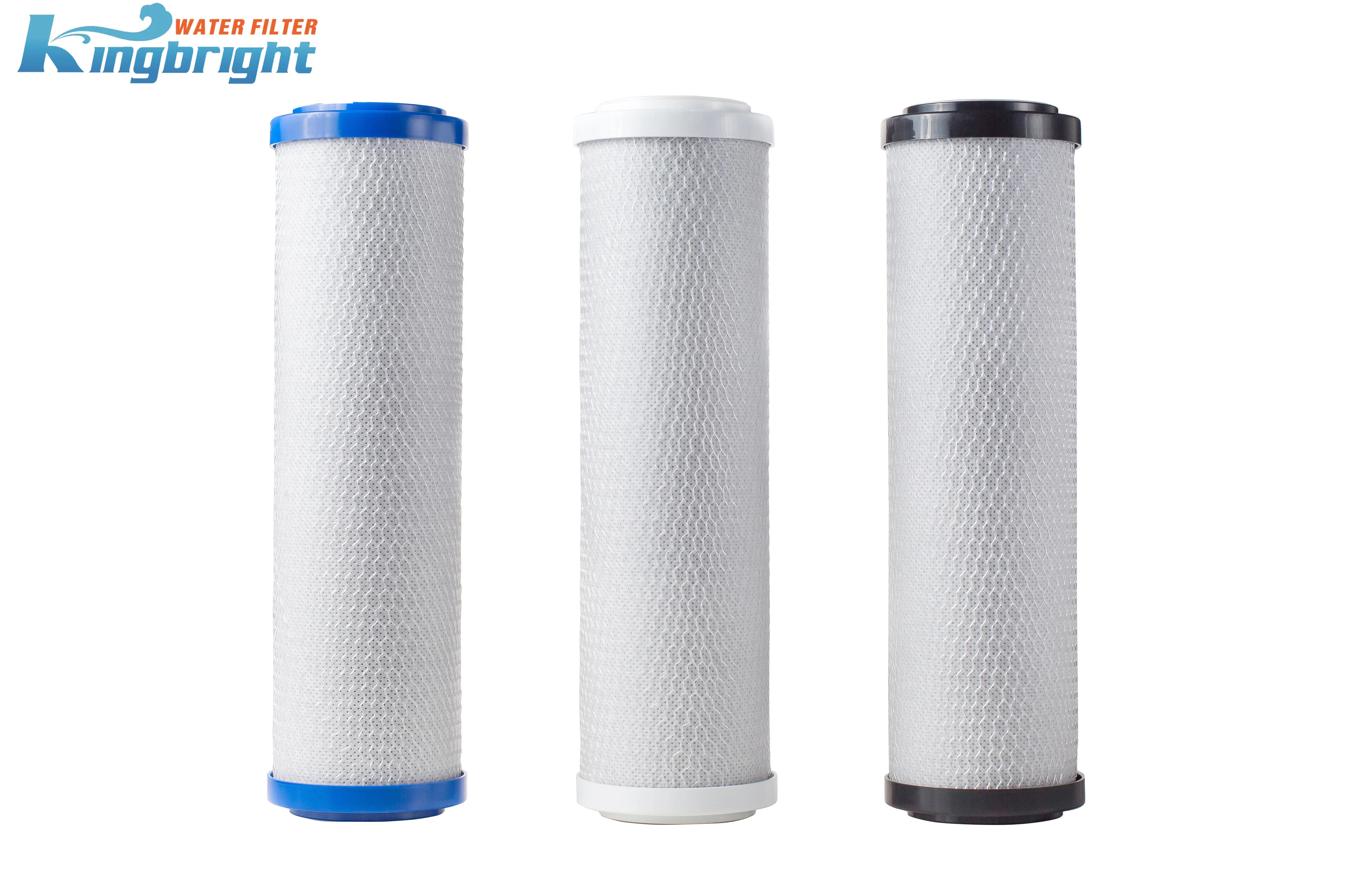 FACTORY CTO activated carbon ppf 5 micron blue water filter cartridge replacement
