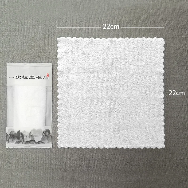 Middle East  Custom logo Individual Face Hand refreshing towel Single Pack Spunlace cotton  Wet Towels