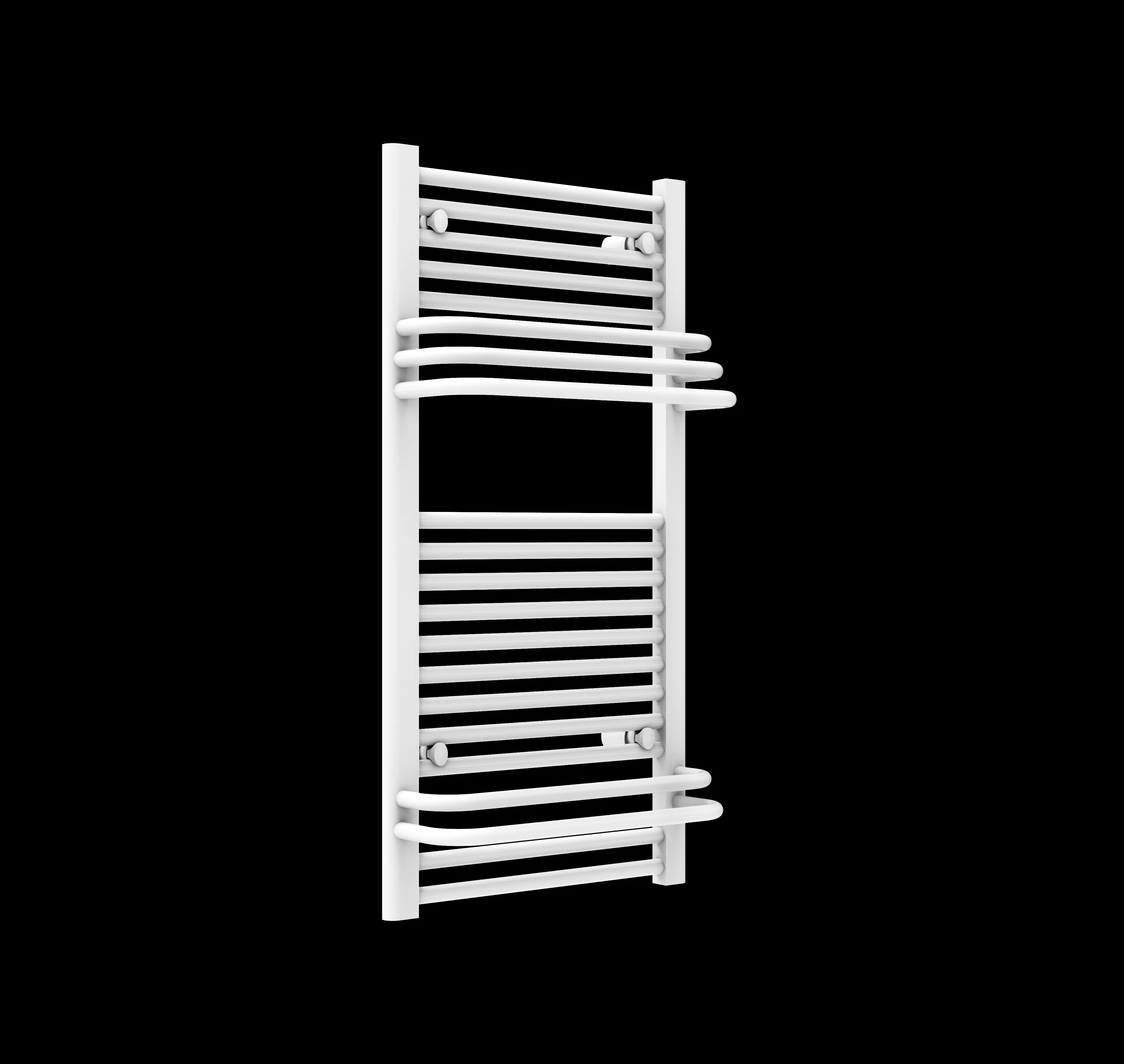 Steel precise double towel rail heater bathroom storage rack towel dryer radiator