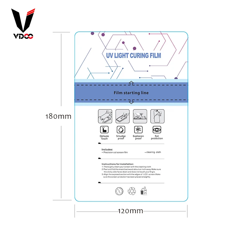 Полноэкранный чехол универсальная ТПУ пленка ультрафиолетовая ТПУ лист для любого телефона 3D изогнутый саморемонтный конфиденциальный ТПУ гидрогелевый протектор экрана