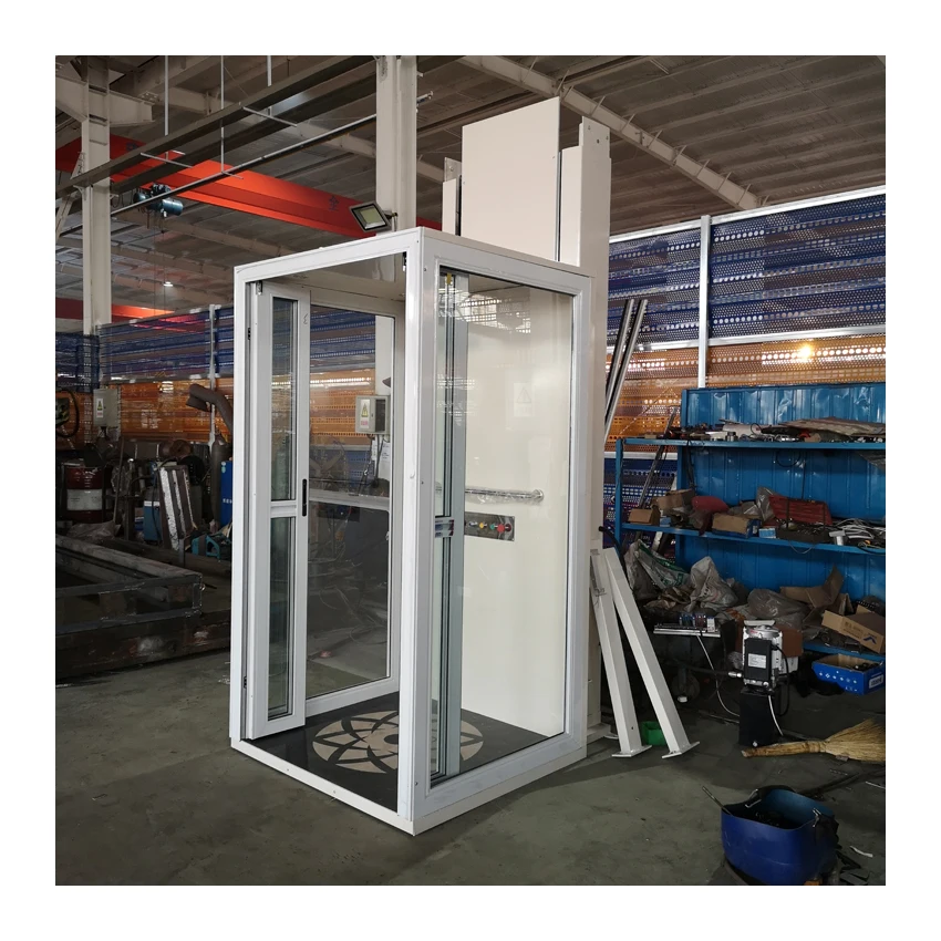 2m hydraulic vertical wheelchair platform lift