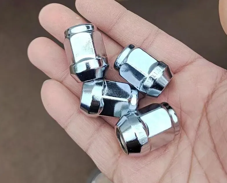 Made in China High quality tire nuts Manufacturer direct sales galvanized tire nuts anti-theft wheel hub nuts can be customized