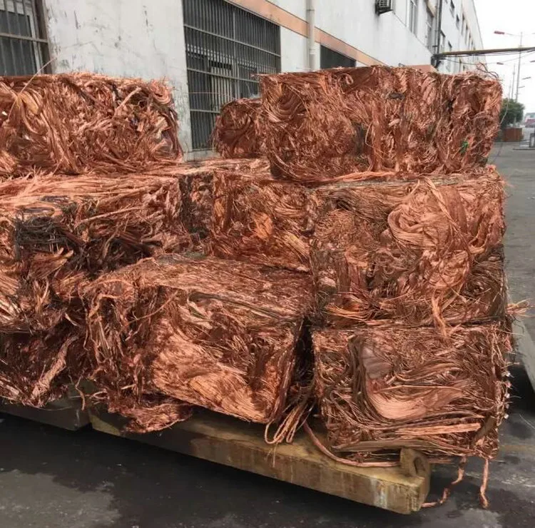 In stock 99.9 pure high quality bright copper wire coiled copper electrical Wires scrap price