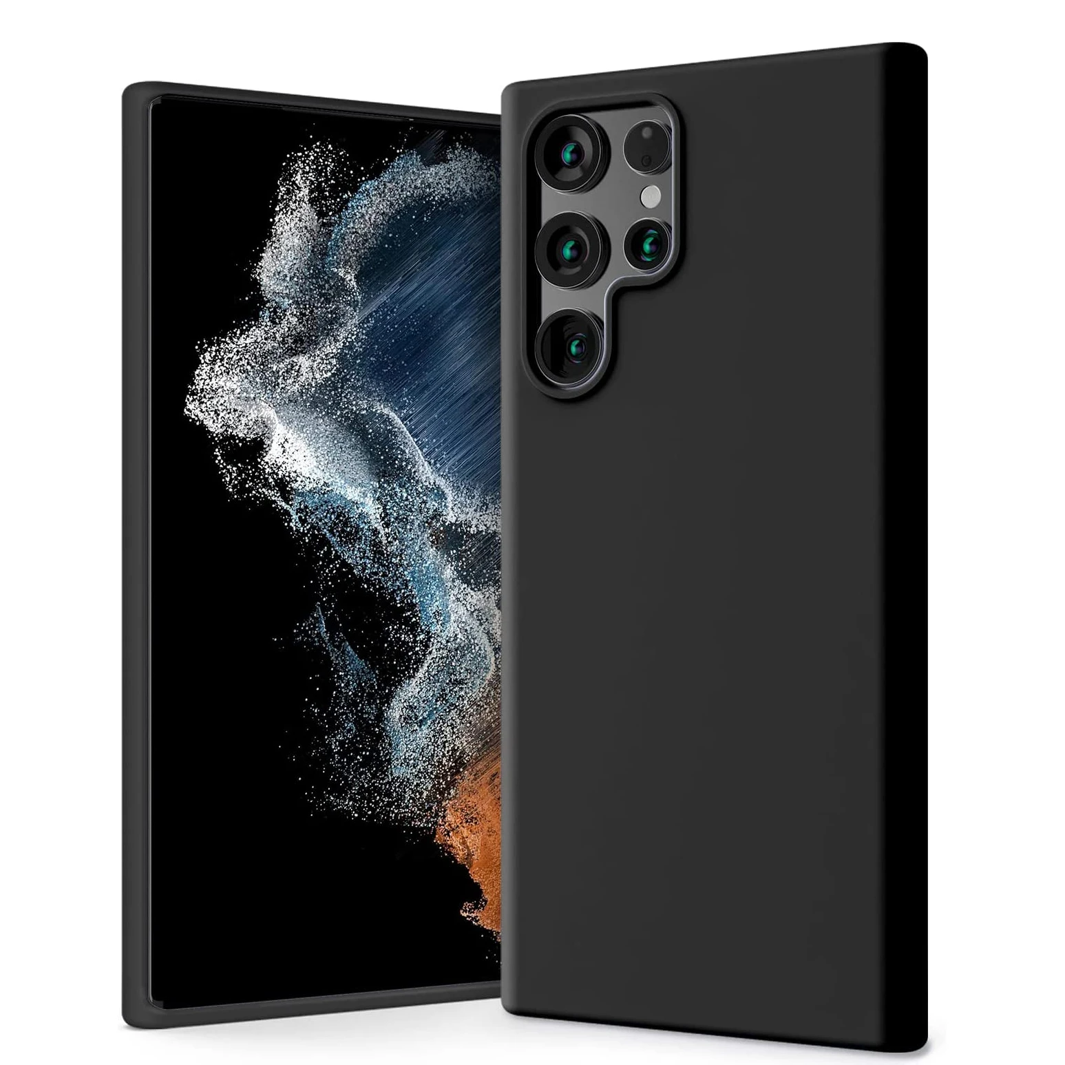 Бесплатный образец, жидкий силиконовый гелевый резиновый противоударный пластиковый чехол для Samsung Galaxy S21 S22 S23 NOTE 10 20 ULTRA PRO PLUS