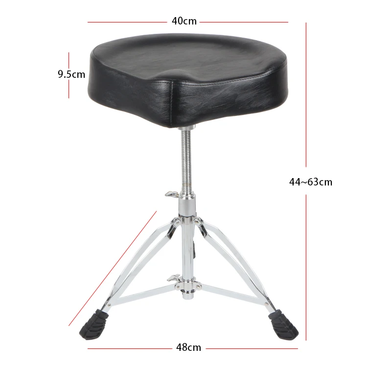 DA-140 Factory Manufactured High Quality  drum Stool  Height-Adjustable Drum Stool Rotatable Drum Throne