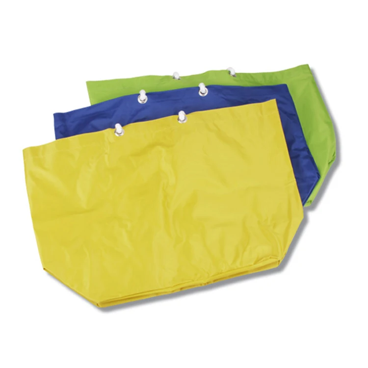 nylon rope handle bag with color wraps