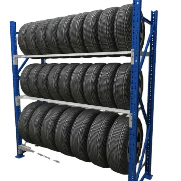 Automobile spare parts warehouse stacking rack
