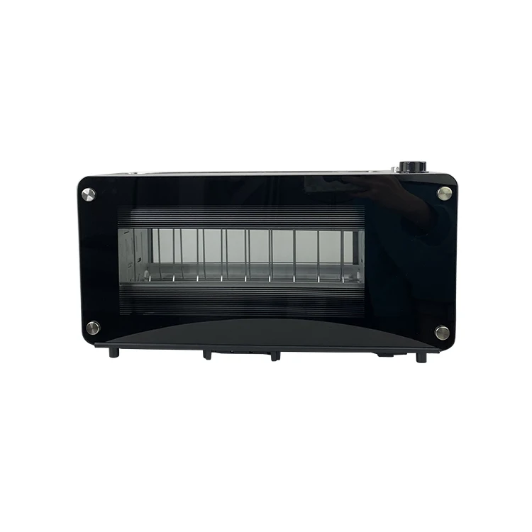 Профессиональный электрический тостер, автоматический выдвижной тостер с видимым окном и подносом для крошки