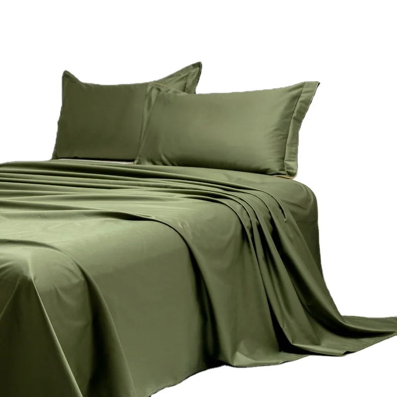 The soft and comfortable bamboo bedding set TC300 is made of non-toxic and harmless materials bamboo bed sheets