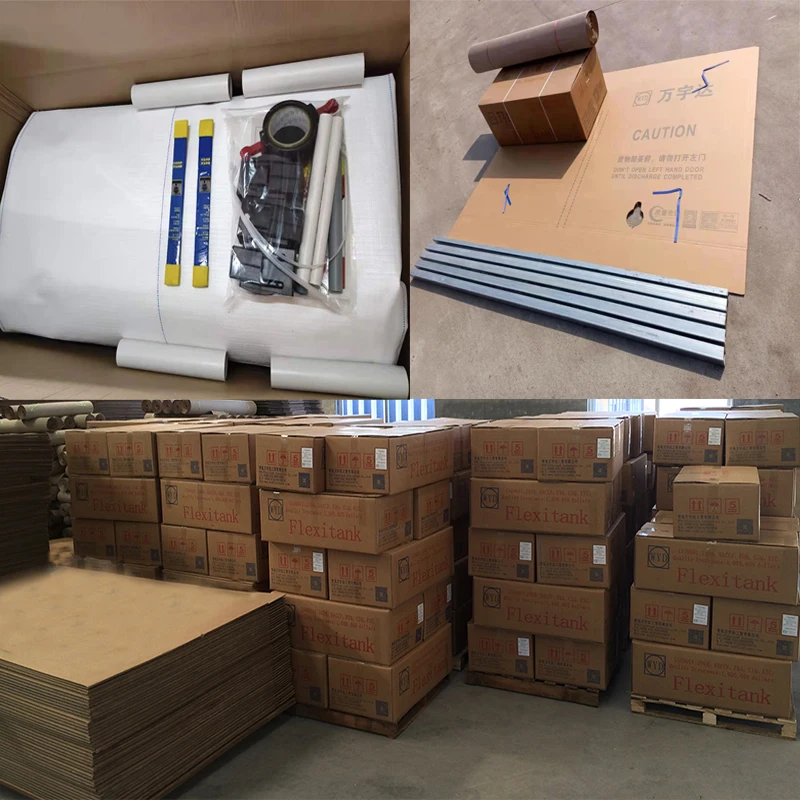 FlexiBags FlexiTank Used Cooking Oil Container  Flexitank for Wine Milk Palm Oil 20ft Container