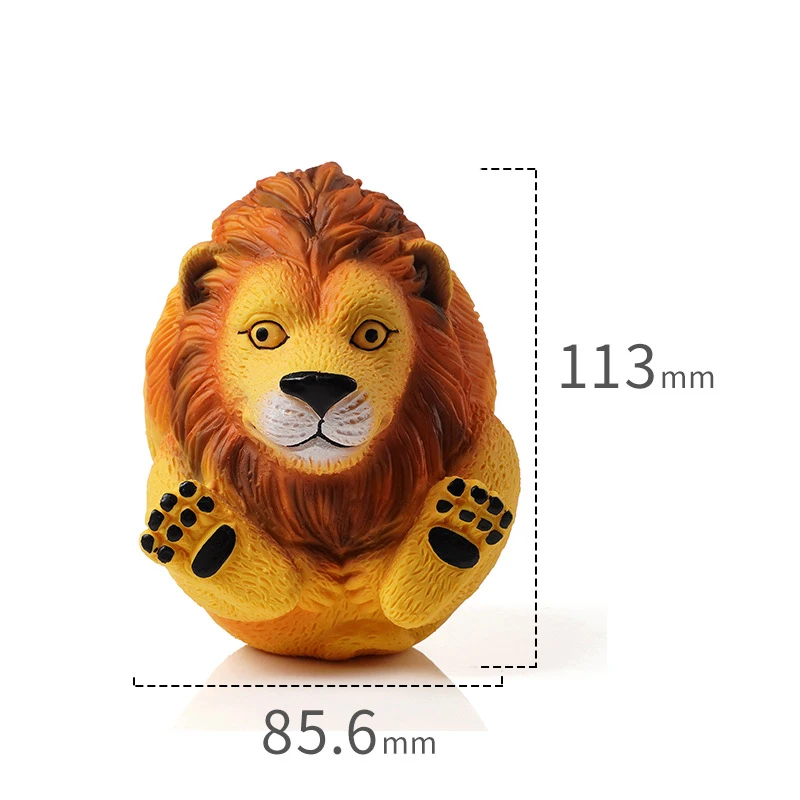 Popular New Pet Toy Series Latex Vocal Pet Squeaky Toy Bite-Resistant Dog Chew Toys Animal Design