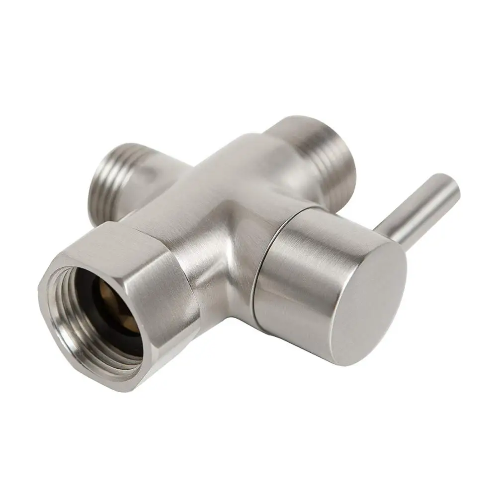 Redge - T-valve for Cloth Diaper Sprayer Handheld Bidet Sprayer Kit install below tank valve Bidet sprayer