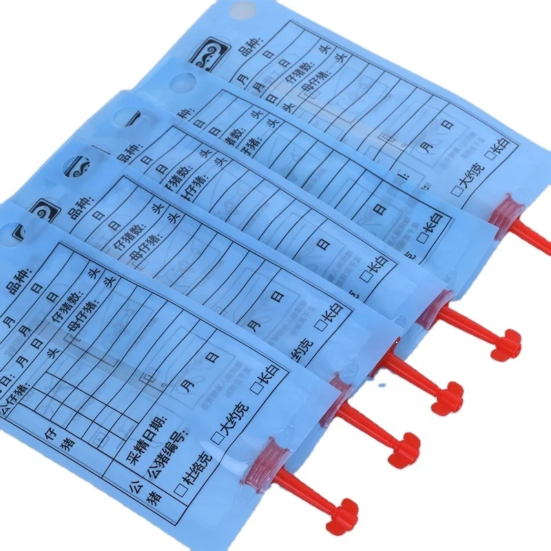 OK Packaging Custom OEM ODM Artificial Insemination Animal Medical Plastic Pig Semen Collection Bag Pig Semen Bag For Pig