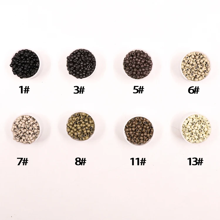 Honor Factory Wholesale Keratin Hair Extensions Tools Micro Ring Nano Beads Human Hair Extension