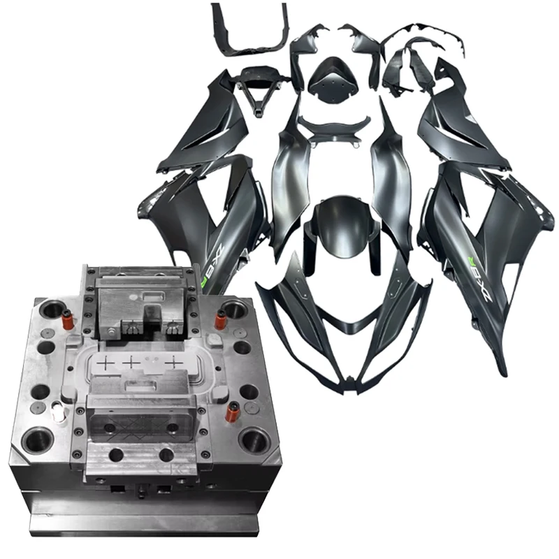 Precision customized ABS motorcycle scooter body fairing kit mold custom processing manufacturer