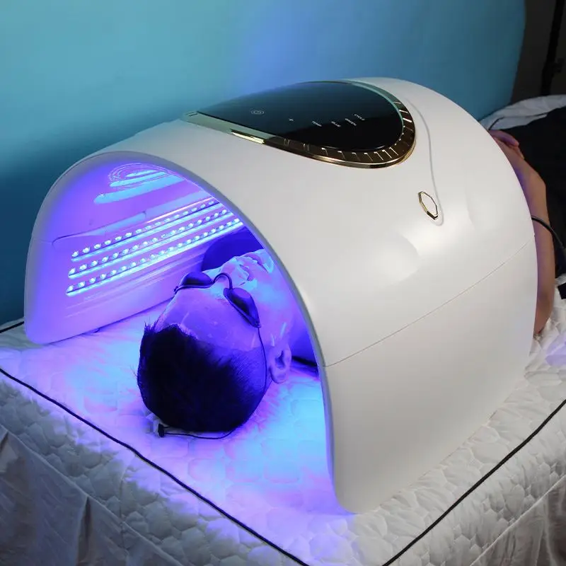 Professional 4 Color PDT Machine Red light Therapy LED Facial and Body Dome Beauty Instrument SPA Capsule