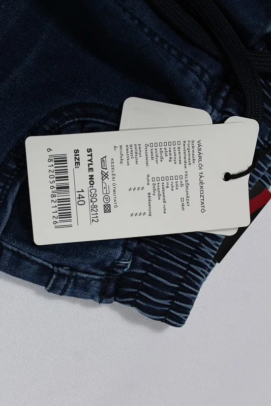 
S&G New Fashion Custom Children Boys Jeans Teen Kids Denim Trousers Student High Waist Stretch Casual Pants Breathable Clothing 