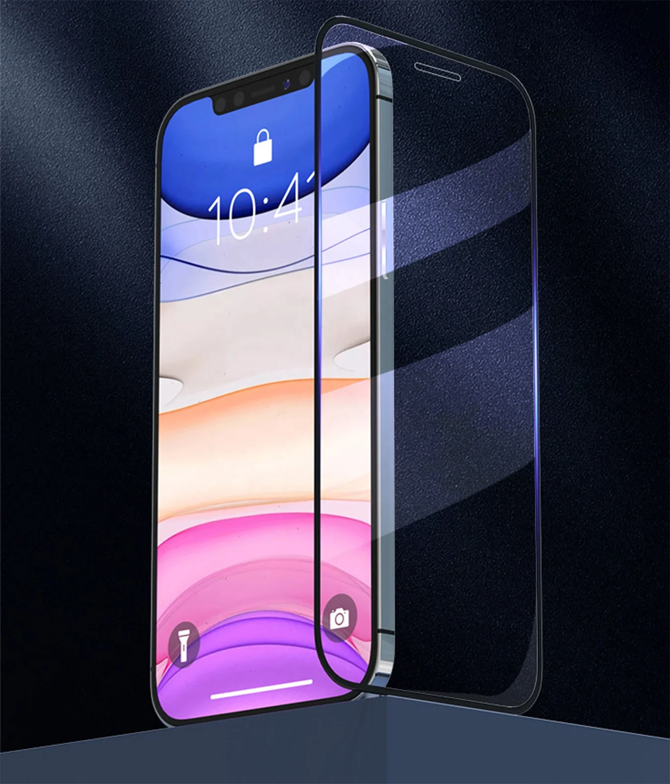 2.5d 9h Tempered Glass Screen custom 3d Glass For Iphone12 pro X XS 8P 0.33mm For samsung Mobile Tempered Glass Screen Protector