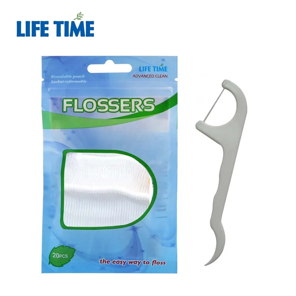 effective oral care products cleaning toothpicks professional plastic disposable dental floss flosser stick pick