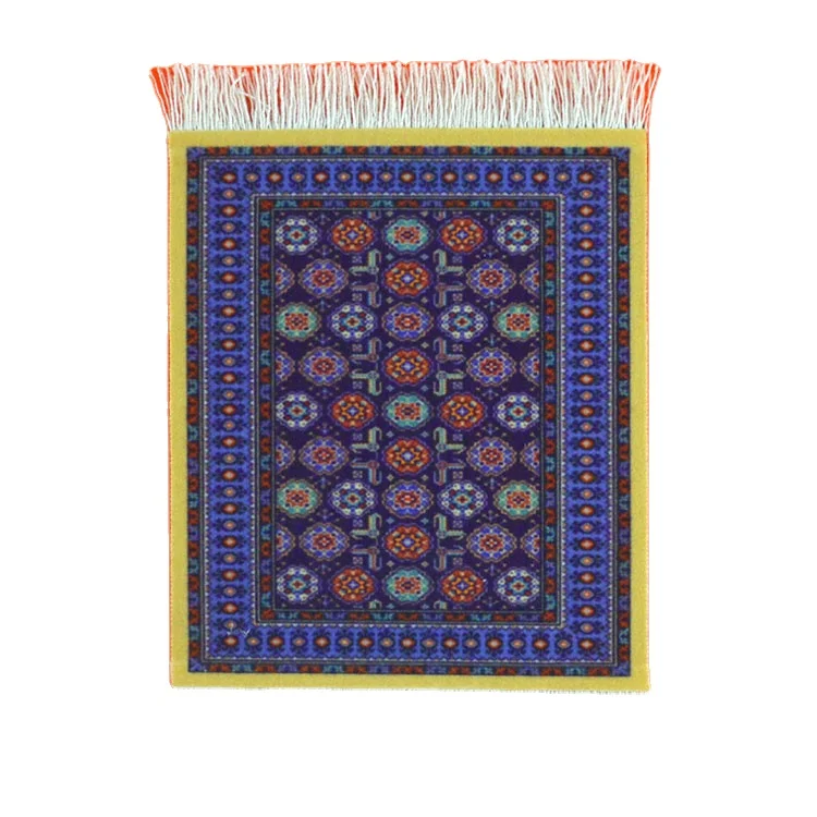 2021 Hot Sale Oriental  Style  Carpet Cup Mat Coaster for Drinks