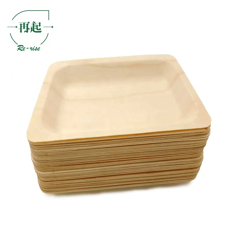 Eco-friendly Disposable Wooden Plate