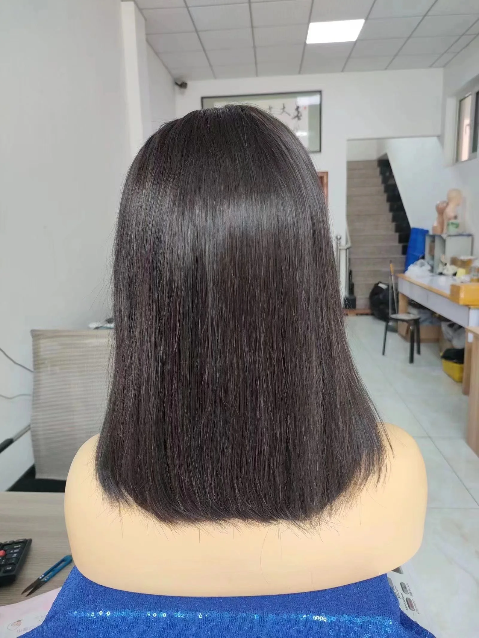 Лидер продаж парик Alia wigs из человеческих волос 12 дюймов высокого качества 5 Х5