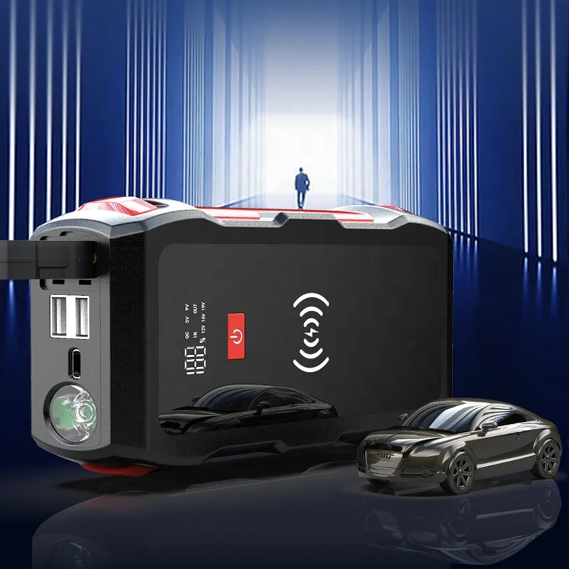 Manufacturer 12V Multi Function Portable Car Jump Starter Device Auto Battery Boost Jump Starter Portable Charger For Sale