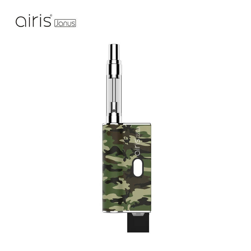  Доставка DHL Airis Janus Vape CBD Mod Kit VV аккумулятор с переменным напряжением подходит для картриджей и капсул масляным баком резьбой