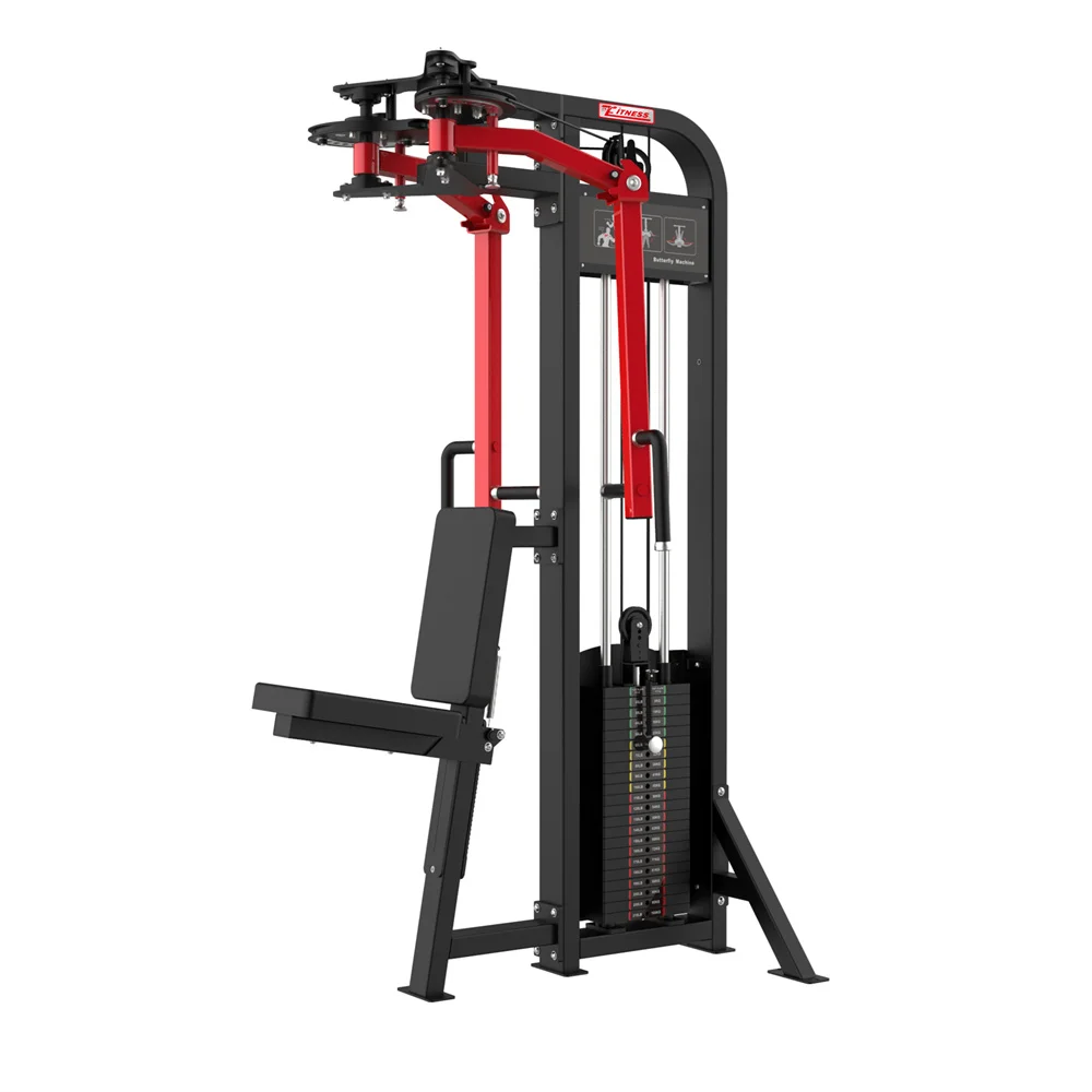Fitness Equipment Gym Club Use Commercial Pin Loaded Selection Pec Fly/Rear Delt Machine