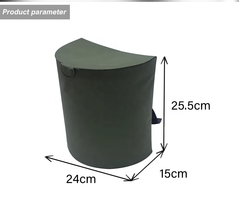 
waterproof callapsible portable car trash can 2.5 gallons hanging garbage bin bag for car front back seat 