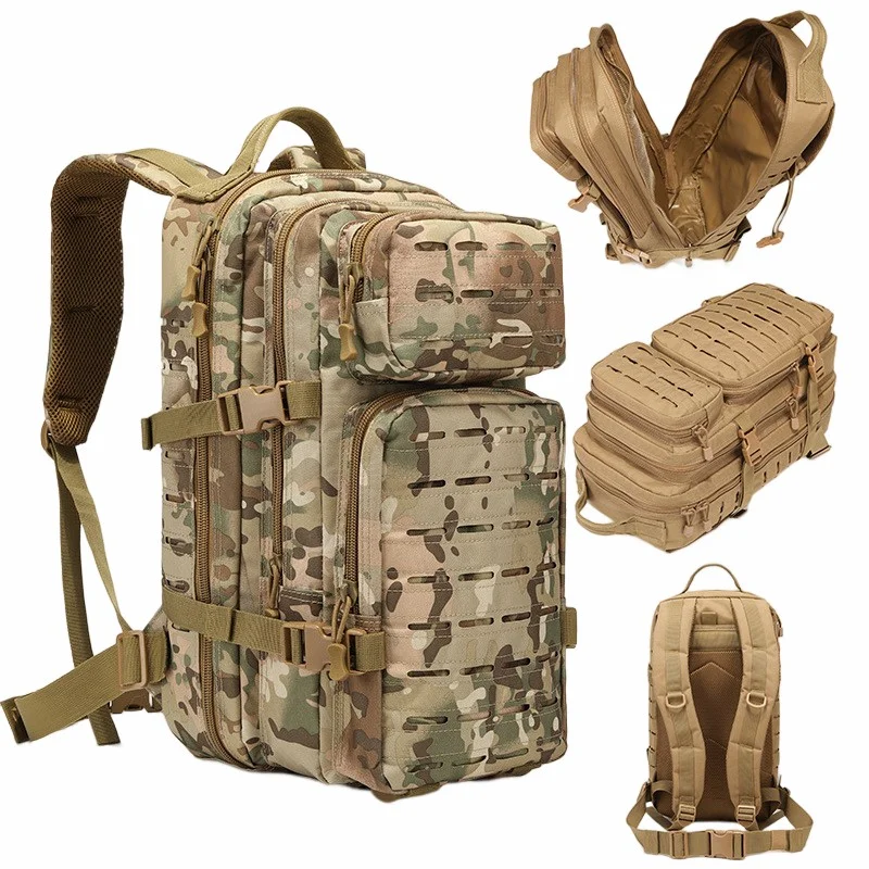 Factory High Quality 1000d Nylon Multi-function Tactical Plate Carrier Backpack For Tactical Vest