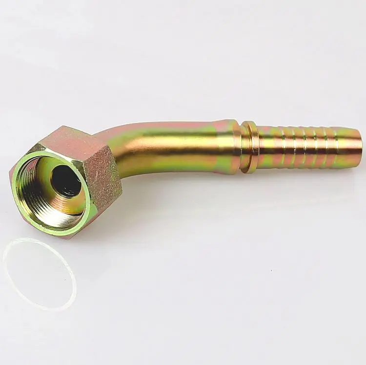 Hydraulic Metric Fittings-20241 45 degree Metric Flat Seat Fitting