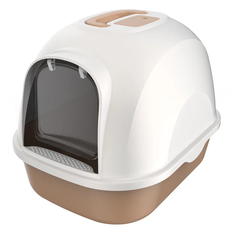 
Enclosed large litter box forward-out anti-odorand anti-splash cat toilet 