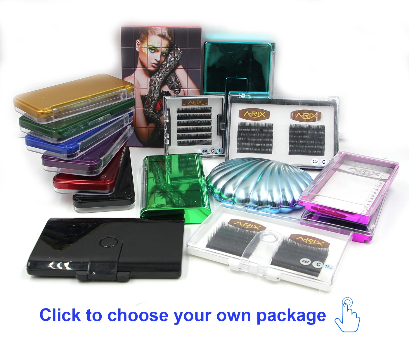 
Premium Silk Lowena D/B/C/J curl lashes for eyelash extensions good quality Lash Extension 