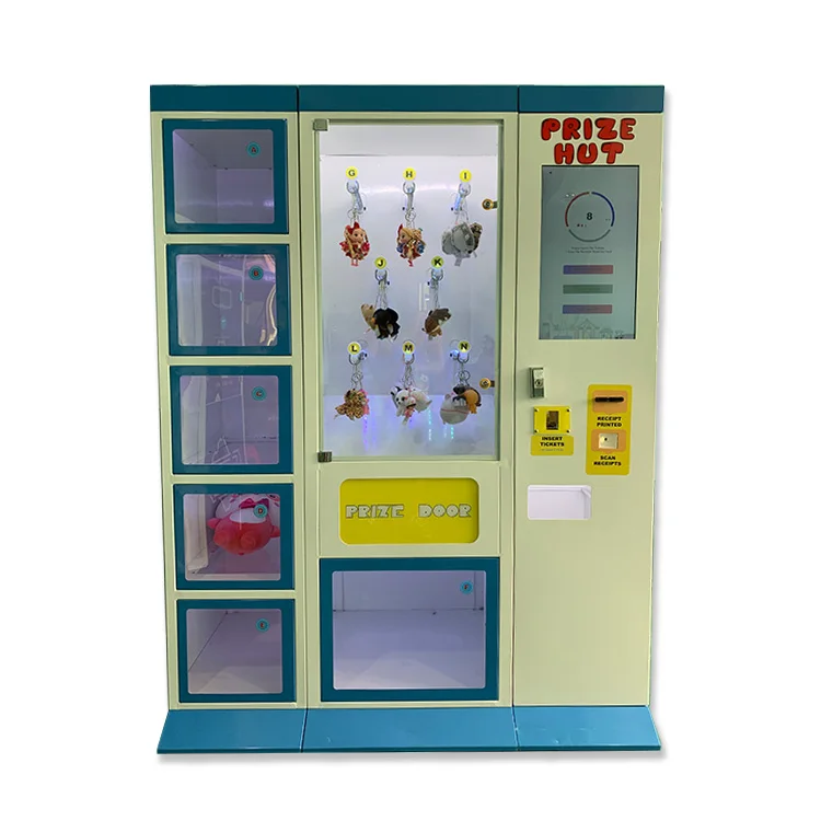 Shopping Mall Coin Operated Arcade Gift Redemption Toy Vending Prize Doll Gifts Game Machine