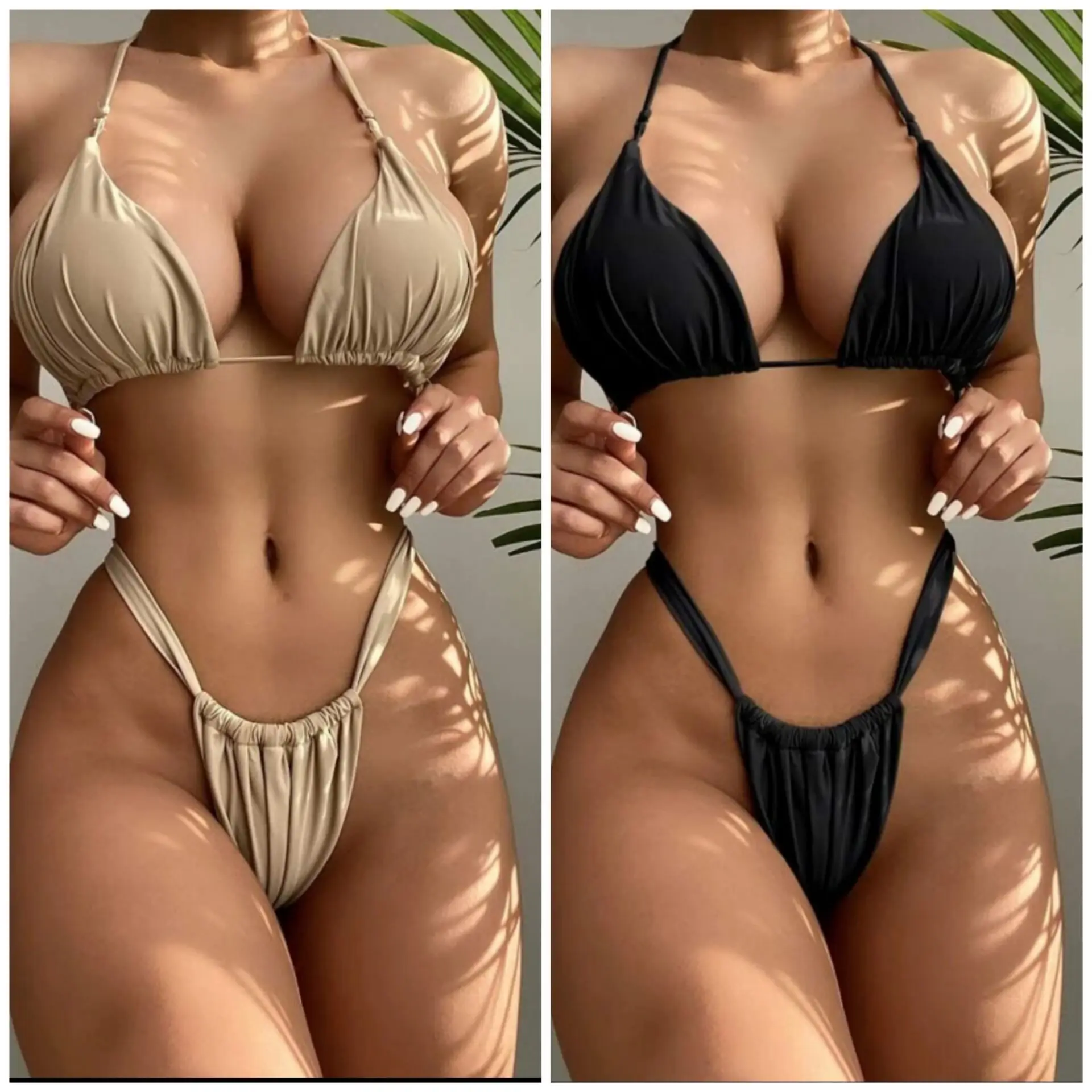New Thong Bandage Bathing Suit Swimsuit  Women Sexy Bikini Swimwear Bathing Suits For Women 2022