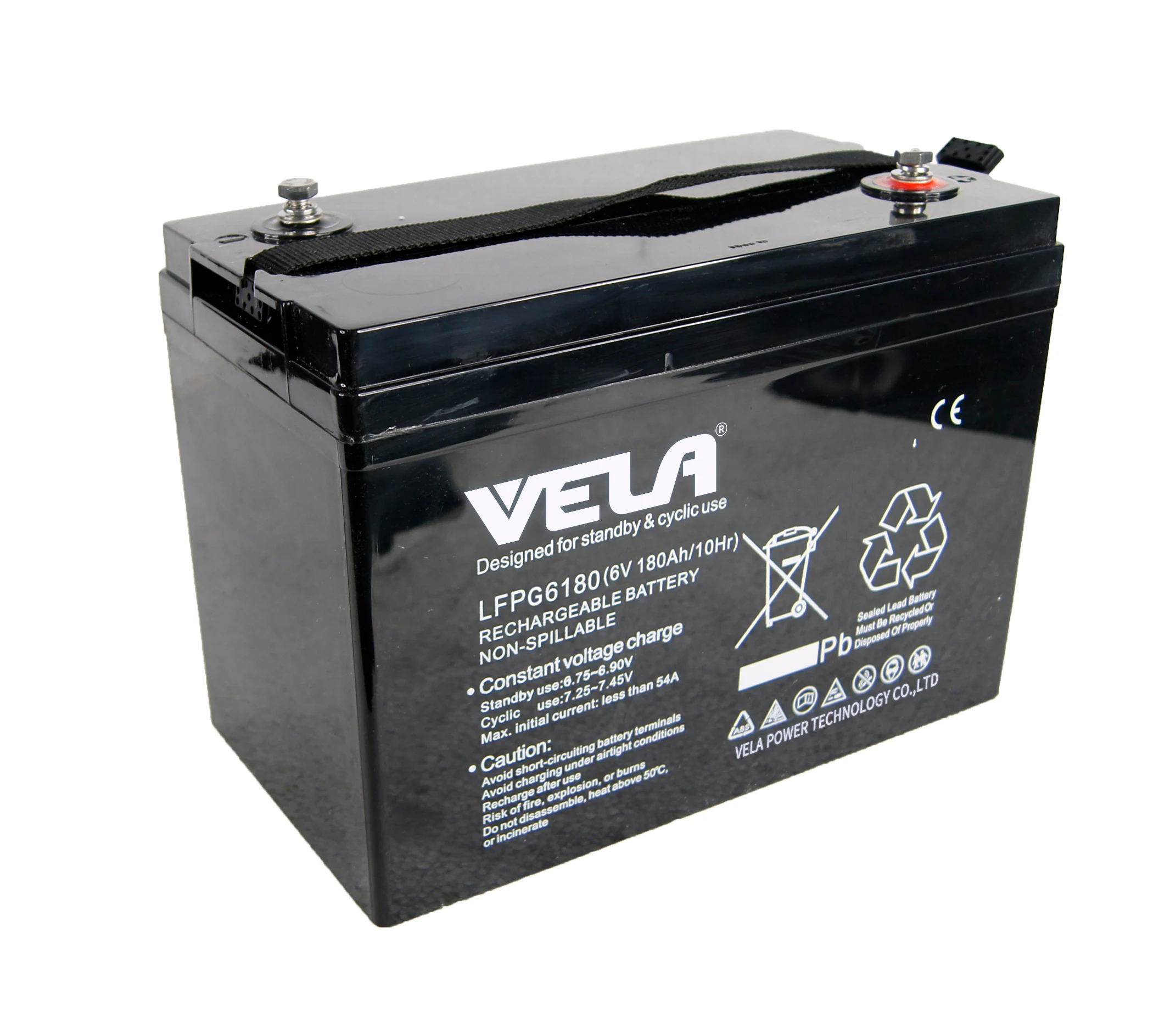 6V 180Ah battery  LFPG6180