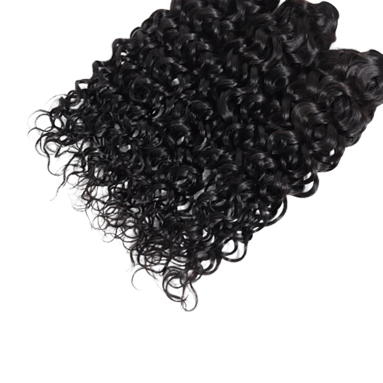 On Sale Top 12A 14A Grade Virgin Cuticle Aligned Human Hair Bundles Weaving Peruvian Water Wave Bundles Hair Extensions