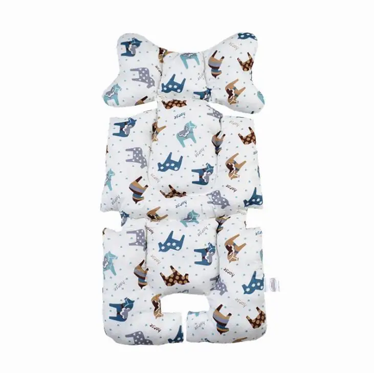 manufacturer Colorful washable 3d mesh fabric baby stroller/pushchair seat liner