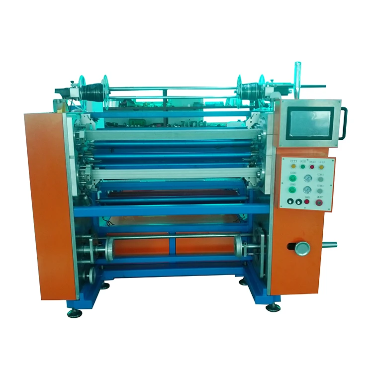 High Performance Manual Hot Stamping Foil Film Tape Log Roll Cutting Machine