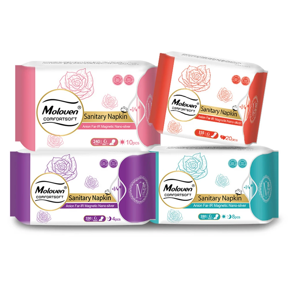 Good Price Ultra Thin Anion Sanitary Napkins Organic Cotton Sanitary Napkins Pad