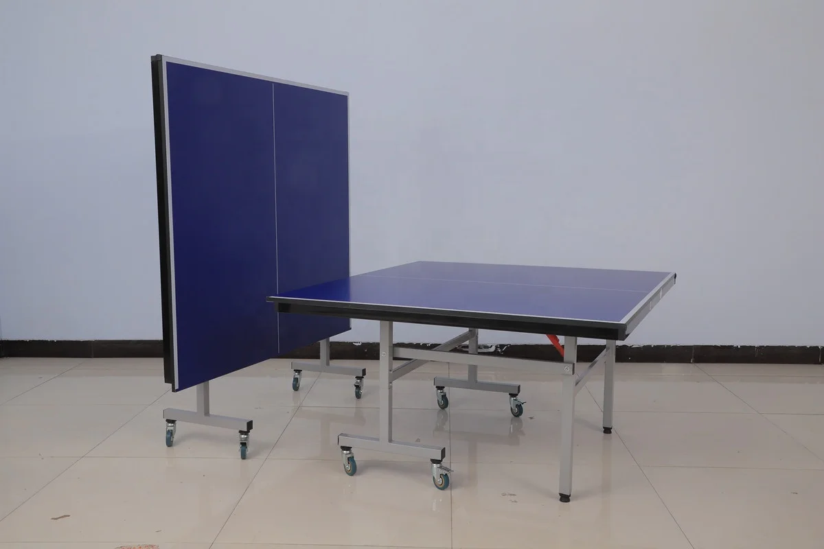 Mdf Table Tennis Folded Portable China Table Tennis Table