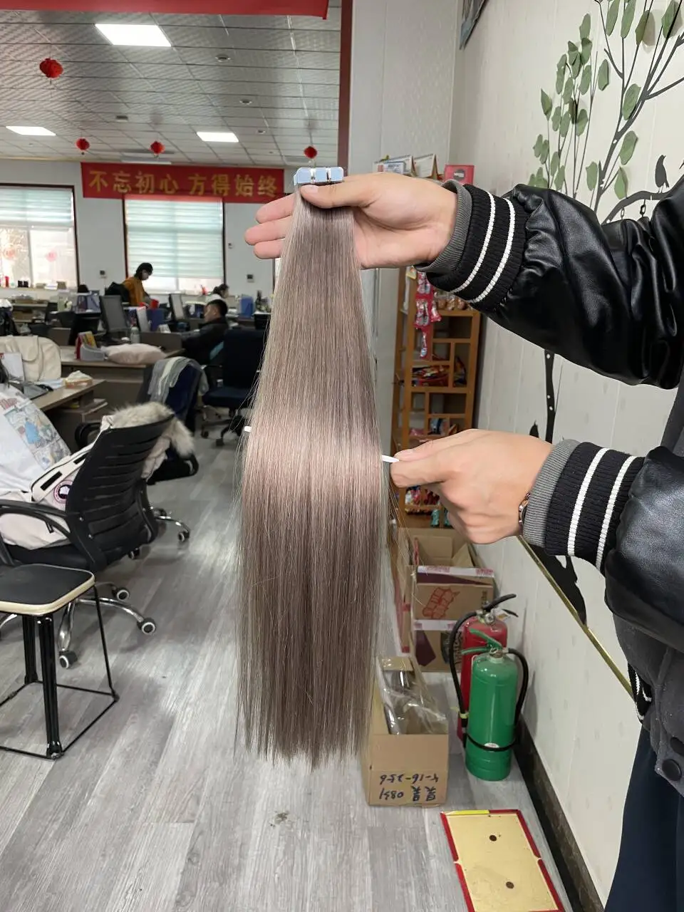 Factory Price Double Drawn Seamless and Smooth Blend Micro Tape In Extensions Human Hair